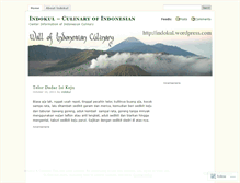 Tablet Screenshot of indokul.wordpress.com