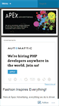 Mobile Screenshot of apexads.wordpress.com