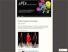 Tablet Screenshot of apexads.wordpress.com