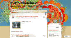 Desktop Screenshot of cuatroenhonduras.wordpress.com