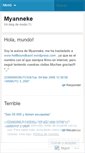 Mobile Screenshot of myanneke.wordpress.com
