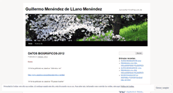 Desktop Screenshot of guillermomenendezdellano.wordpress.com