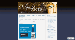 Desktop Screenshot of delgadoarts.wordpress.com