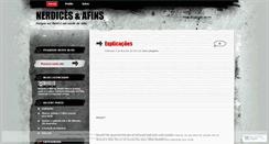 Desktop Screenshot of nerdiceseafins.wordpress.com