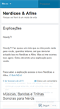 Mobile Screenshot of nerdiceseafins.wordpress.com