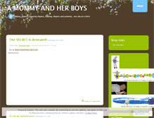 Tablet Screenshot of harrisonandmommy.wordpress.com