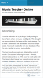Mobile Screenshot of musicteacheronline.wordpress.com