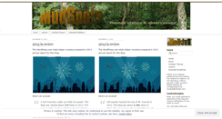 Desktop Screenshot of mudspots.wordpress.com