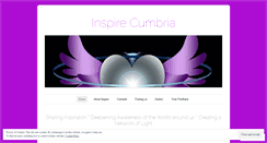 Desktop Screenshot of inspirecumbria.wordpress.com