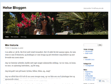 Tablet Screenshot of helsehilde.wordpress.com