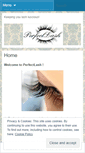Mobile Screenshot of perfectlash.wordpress.com