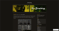 Desktop Screenshot of dbrushing.wordpress.com