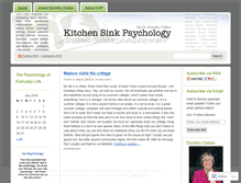 Tablet Screenshot of kitchensinkpsychology.wordpress.com