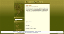 Desktop Screenshot of ktpoo1985.wordpress.com