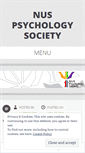 Mobile Screenshot of nuspsyche.wordpress.com