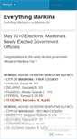 Mobile Screenshot of marikinaish.wordpress.com