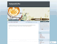 Tablet Screenshot of keykeyworld.wordpress.com