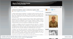 Desktop Screenshot of paulohenriquesoranz.wordpress.com