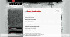 Desktop Screenshot of boisezumba.wordpress.com