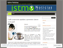 Tablet Screenshot of istmo.wordpress.com