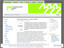 Tablet Screenshot of mlodypr.wordpress.com