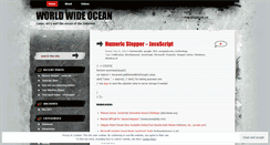 Desktop Screenshot of garkish.wordpress.com