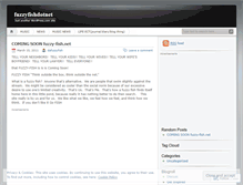 Tablet Screenshot of fuzzyfishdotnet.wordpress.com