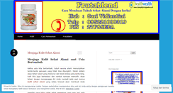 Desktop Screenshot of frutablendmurah.wordpress.com