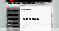 Desktop Screenshot of newyork.bancdebinarydemoaccount.wordpress.com