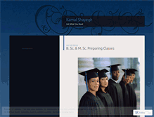 Tablet Screenshot of kamalshayegh.wordpress.com