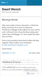 Mobile Screenshot of dwarfwench.wordpress.com