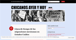 Desktop Screenshot of mexicanosenestadosunidos.wordpress.com