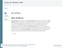 Tablet Screenshot of ebm.bancdebinarycftc.wordpress.com