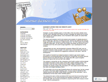 Tablet Screenshot of internetbizness.wordpress.com
