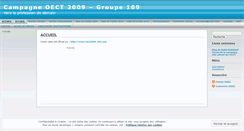 Desktop Screenshot of oect2009.wordpress.com