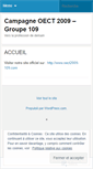 Mobile Screenshot of oect2009.wordpress.com