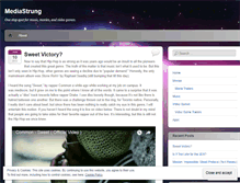 Tablet Screenshot of mediastrung.wordpress.com