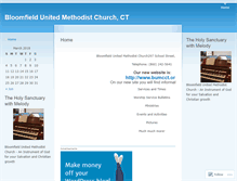 Tablet Screenshot of bfumc.wordpress.com