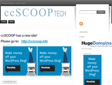 Tablet Screenshot of ccscooptech.wordpress.com