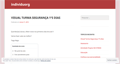 Desktop Screenshot of individuorg.wordpress.com
