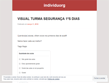 Tablet Screenshot of individuorg.wordpress.com