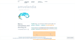 Desktop Screenshot of amvelandia.wordpress.com