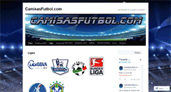 Desktop Screenshot of camisetassfutbol.wordpress.com