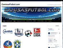 Tablet Screenshot of camisetassfutbol.wordpress.com