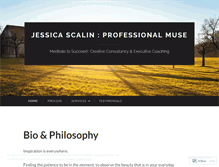 Tablet Screenshot of jessicascalin.wordpress.com