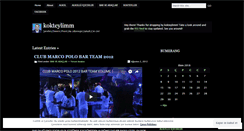 Desktop Screenshot of kokteylimm.wordpress.com