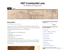 Tablet Screenshot of 1927countryside.wordpress.com