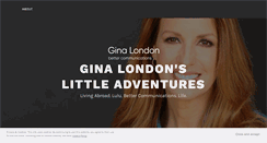 Desktop Screenshot of ginalondon.wordpress.com