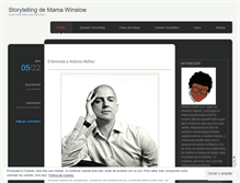Tablet Screenshot of mamawinslowstorytelling.wordpress.com