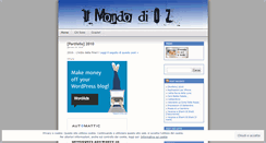 Desktop Screenshot of ilmondodioz.wordpress.com